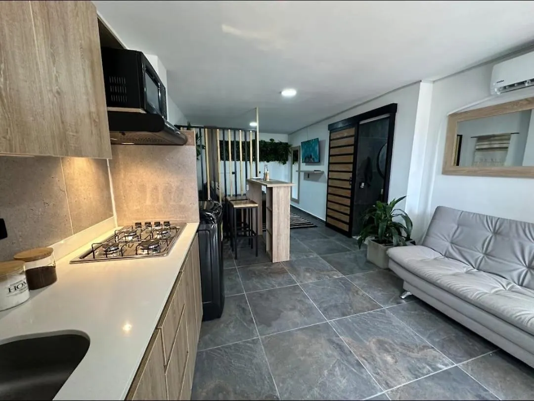 Апартаменты Loft En Laureles Медельин Колумбия